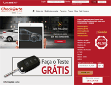 Tablet Screenshot of checkauto.com.br